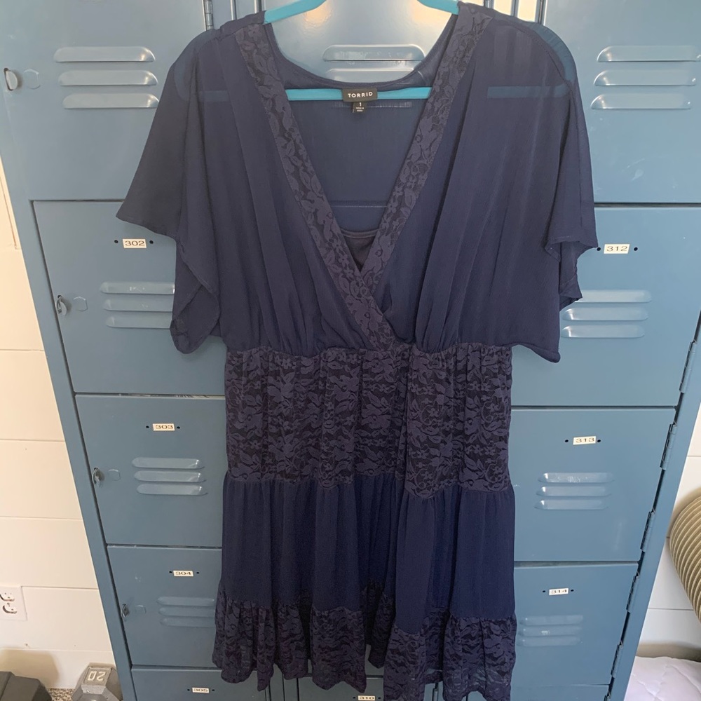 Torrid Lace Skater Dress